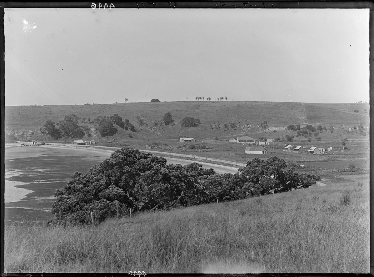 Looking north east by east over Okahu Bay...1921