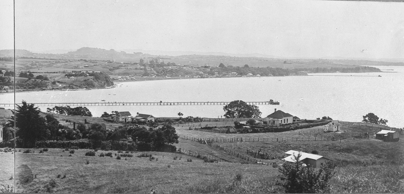 Looking west from Achilles Point, St Heliers...1920