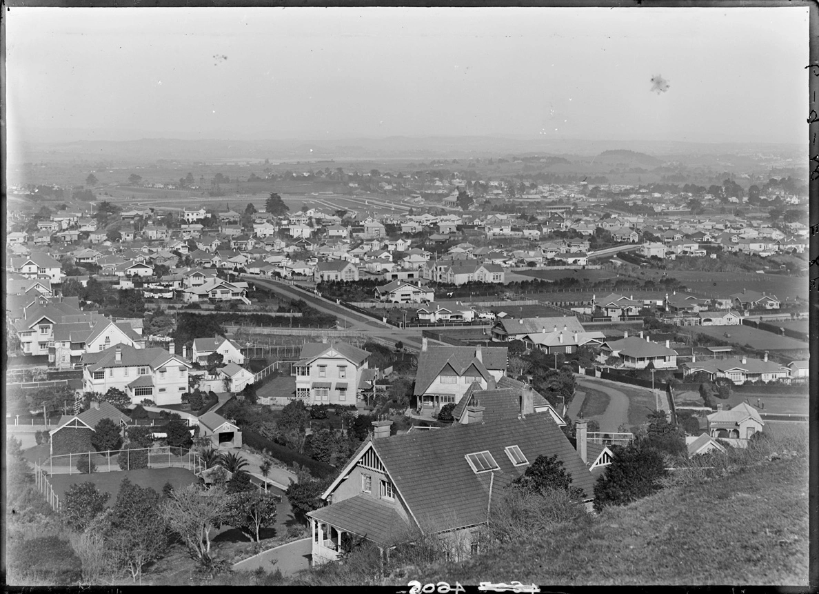 Looking south east from Mount Hobson...1920