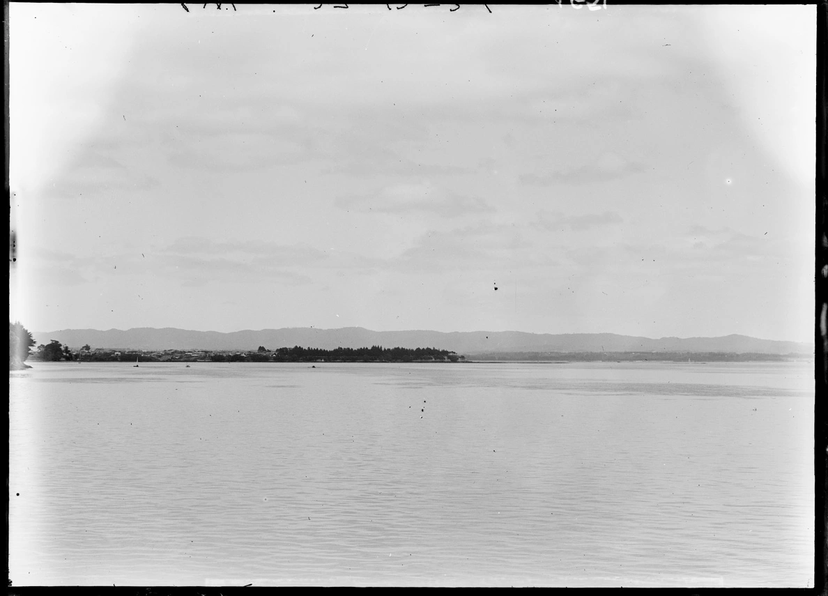 Looking south west from Ponsonby wharf towards Point Chevalier...1931