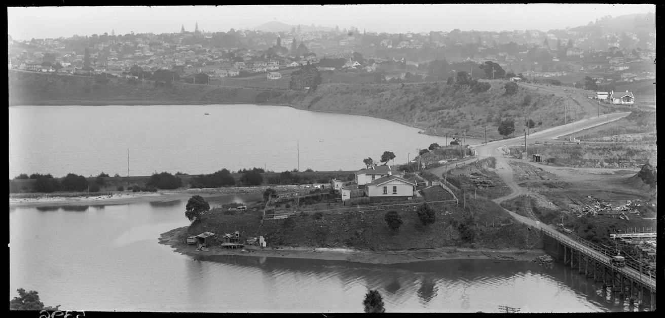 Looking south south west from vicinty of Ngaio Street, Orakei...1931