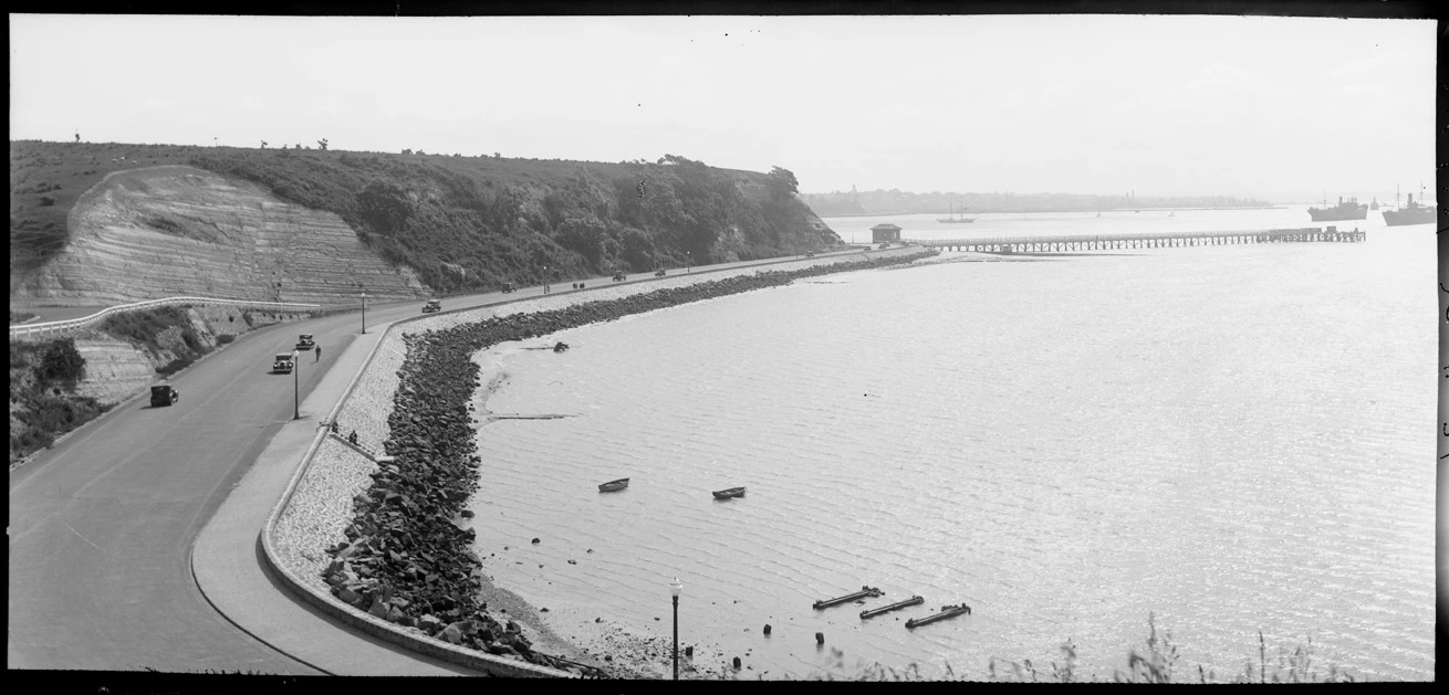 Looking west from Bastion Point...1931