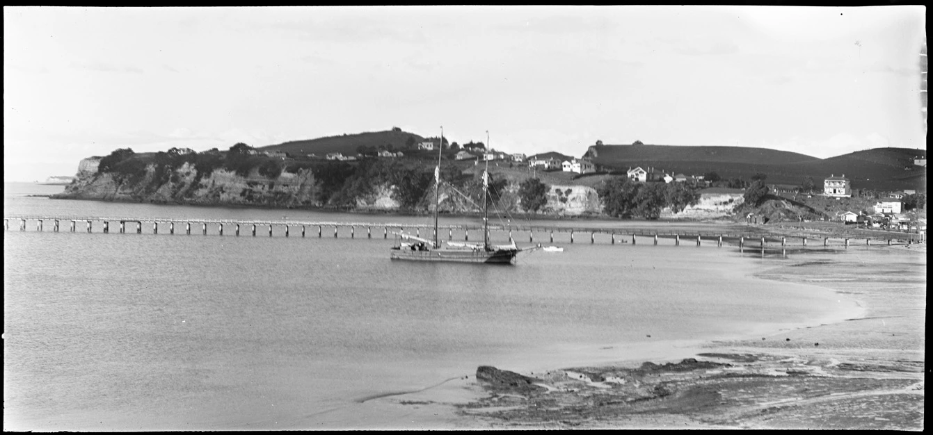 Looking east from the western end of St Heliers Bay...1920