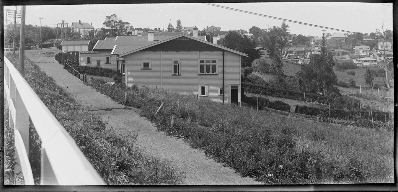 Looking south along Upland Road, Remuera...1928
