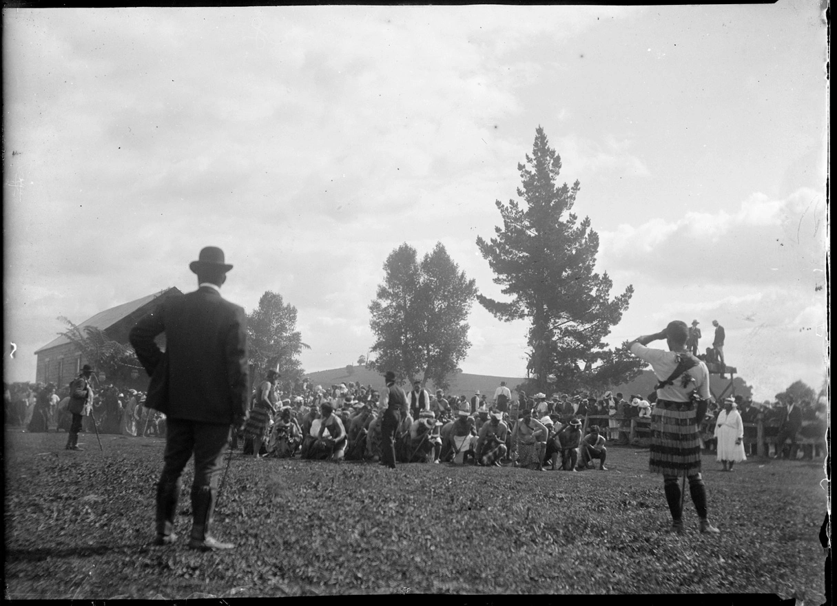 Haka at Kaikohe, April 1911