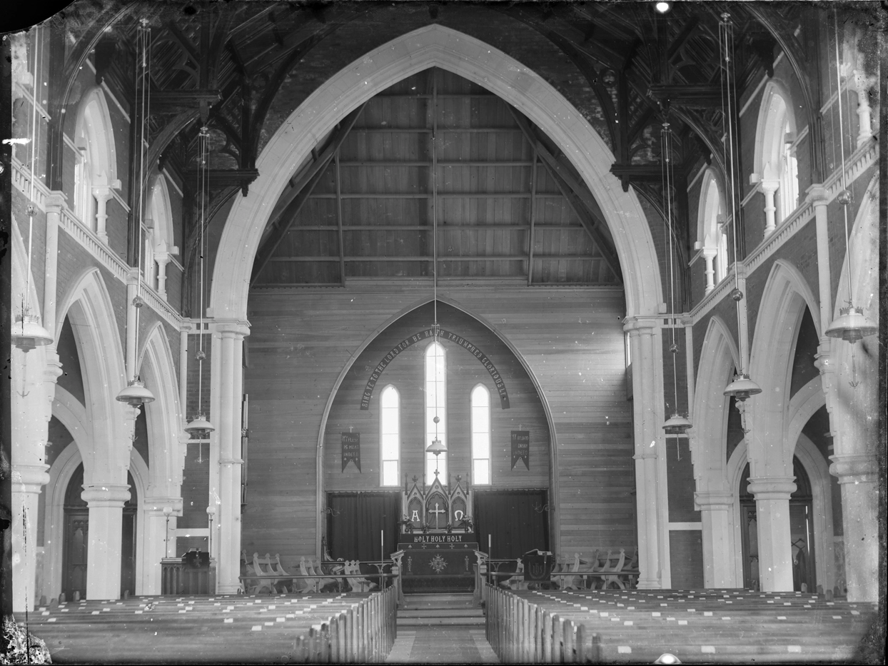 Interior view of St Paul's church, Symonds Street