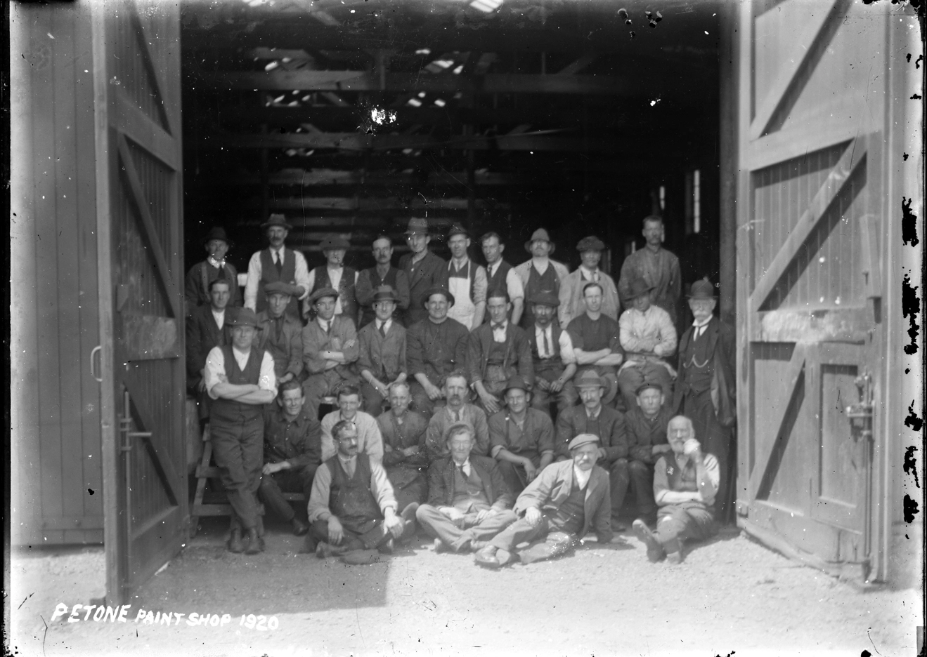 Petone Paint Shop 1920