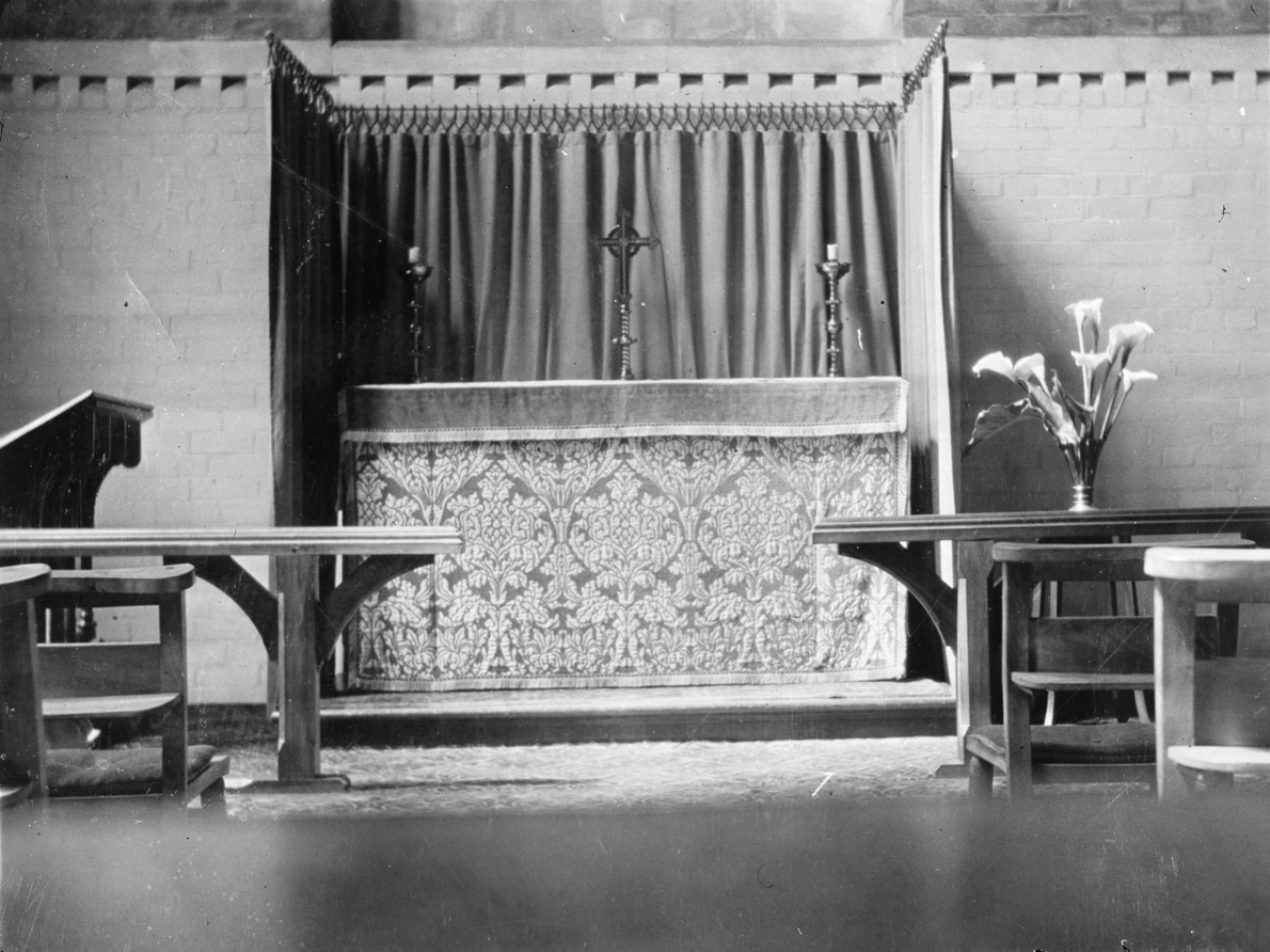 Showing interior of St Lukes Church,...