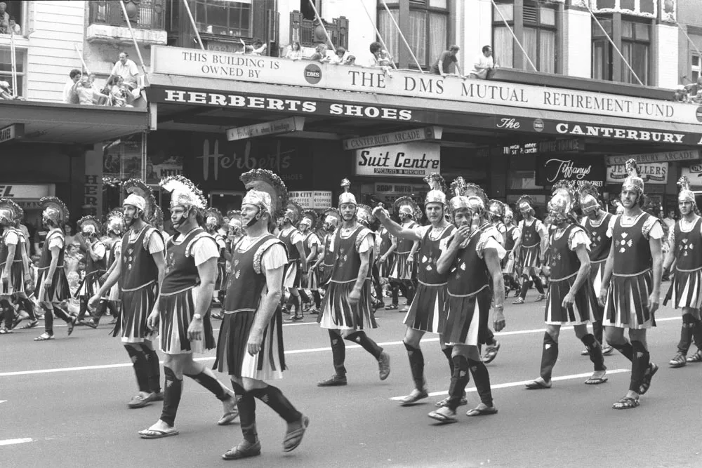 Romans, 1972 Farmers Santa Parade