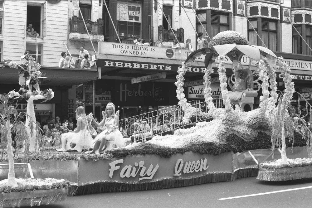 Fairy Queen, 1972 Farmers Santa Parade
