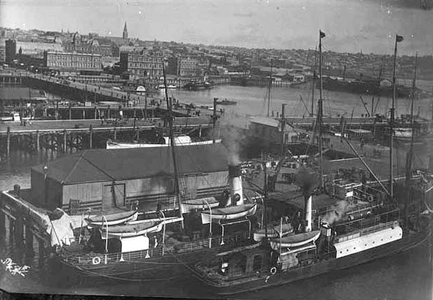 Queen Street Wharf, Graving Dock...