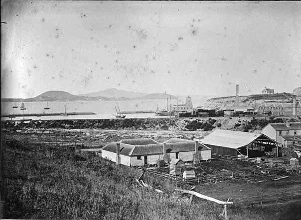 Looking north east over Mechanics Bay...