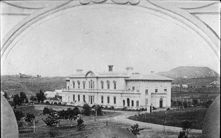 Old Government House in Princes Street