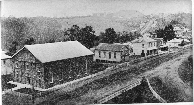 Looking from Symonds Street, East Side...