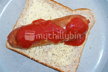 A hot dog