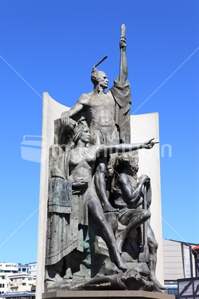 Kupe Statue, Wellington waterfront