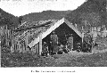 Fig. 107.—The whare puni type of sleeping-hut