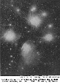 (Photo., G. W. Ritchey, Yerkes Observatory.) — Nebulosities in the Pleiades as seen through the 24 inch Yerkes reflector, Oct. 19th, 1901. Exposure, 31/2hours