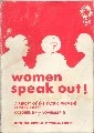 Front Cover - Women Speak Out!