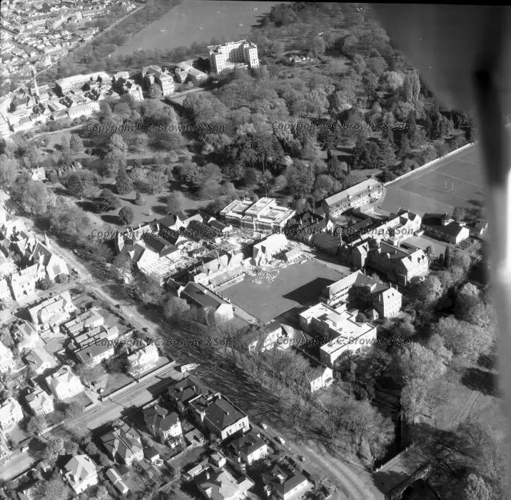 Looking SW over Christs College and Christchurc... (2447/2457)