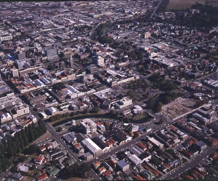 Christchurch Town Hall site cleared (SF0001/10)