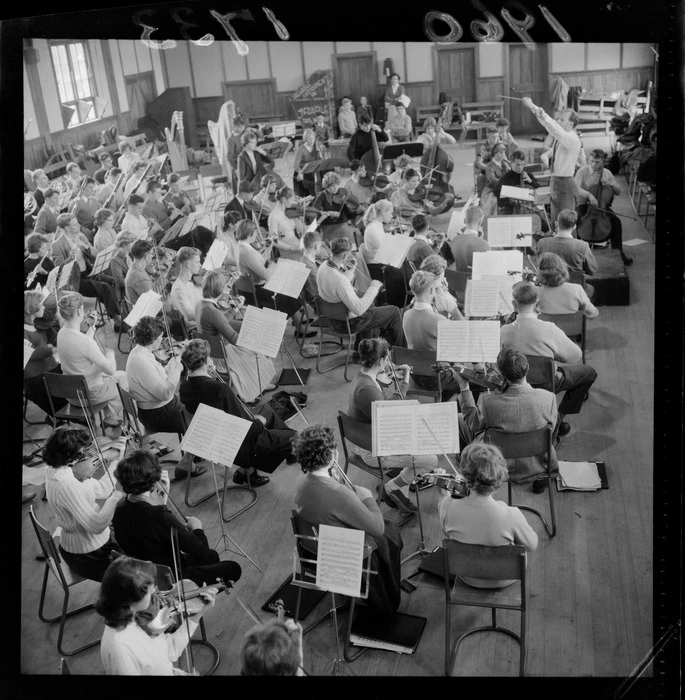 National Youth Orchestra rehearsal