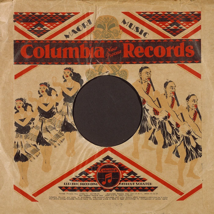 Columbia Records :Maori music. Columbia new process records; electric recording without scratch. [1920-30s].