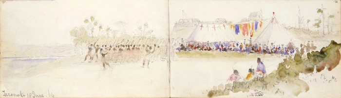 Williams, Edward Arthur, 1824-1898 :Taranaki, 18 June [1864]