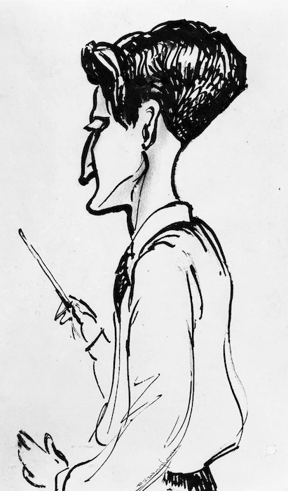 Waghorn, Reginald James, 1899?-1987 :[The conductor, Alex Lindsay] [1955?]