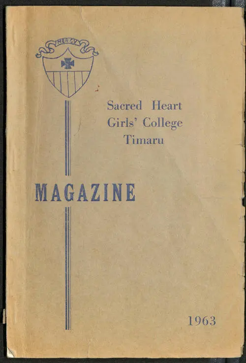 Sacred Heart Girls' College: magazine 1963