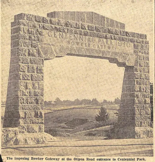 The Bowker Gateway at Centennial Park