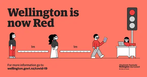 COVID-19 Traffic Light Messaging - Red - 06