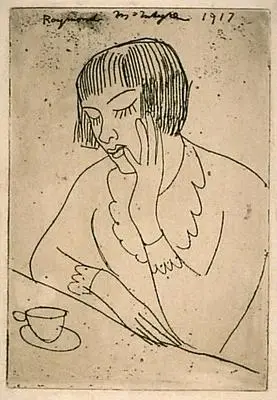 Woman with teacup