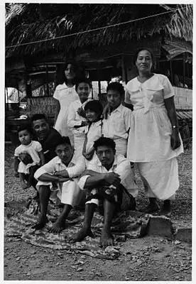 Galo family, Fakaofo, Tokelau 1971