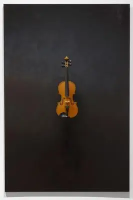 Black Monochrome With Violin