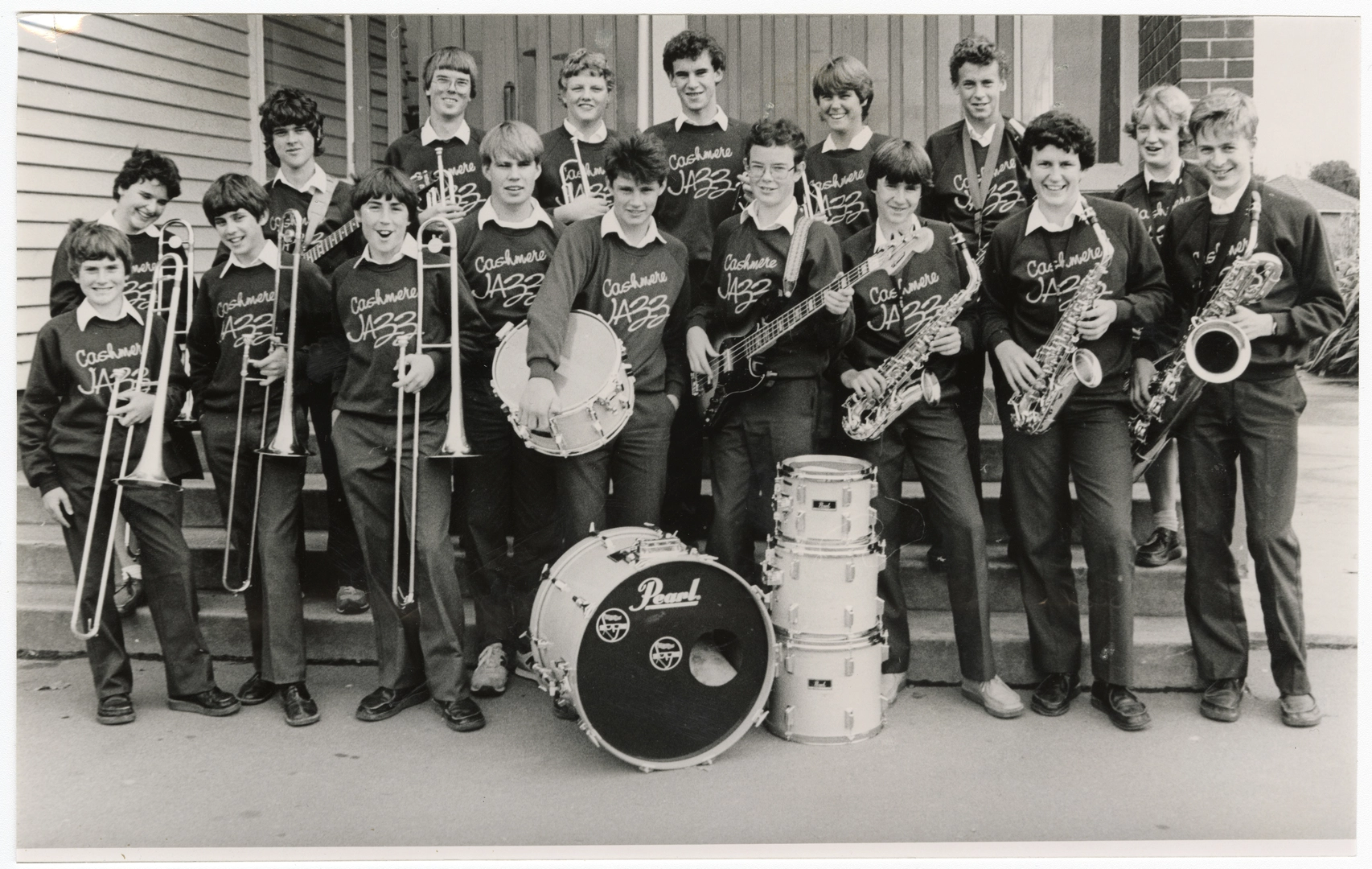 Cashmere High School Jazz band
