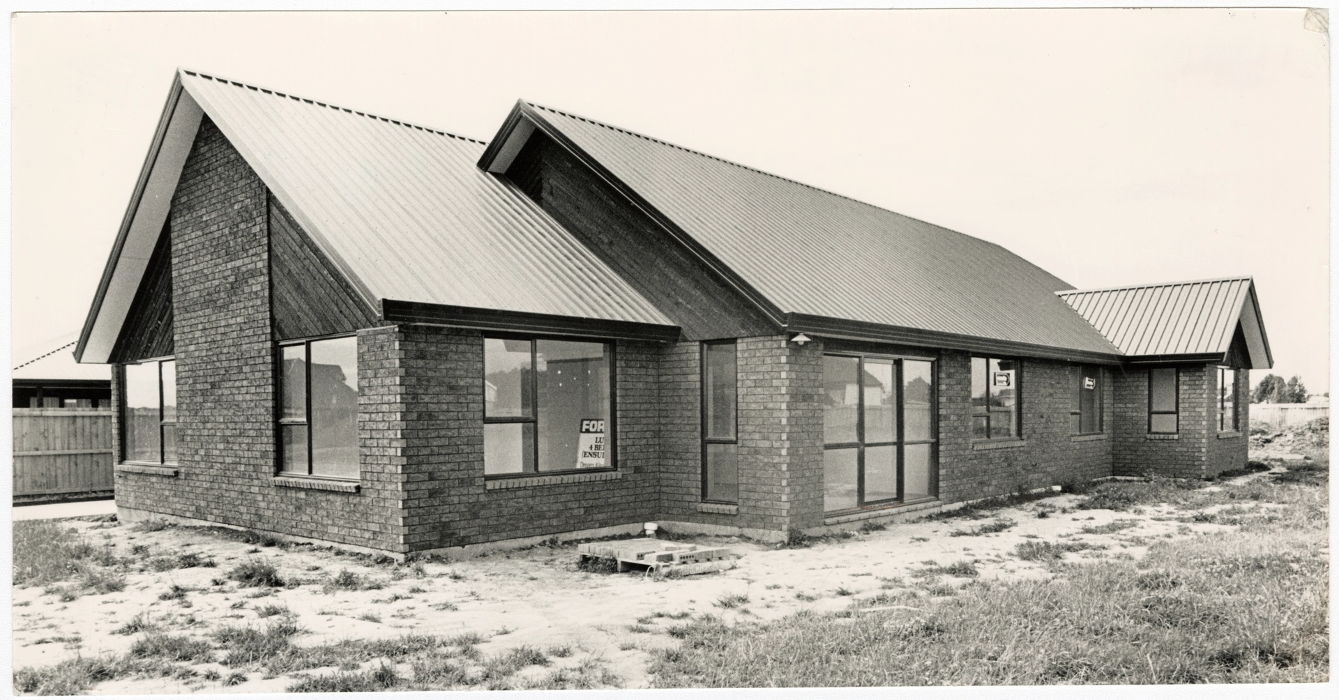 Newly built house at Hyde Park, Avonhead
