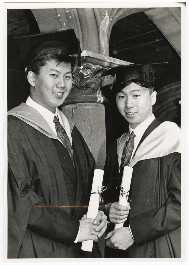 Graduation of Wayne and David Jarm