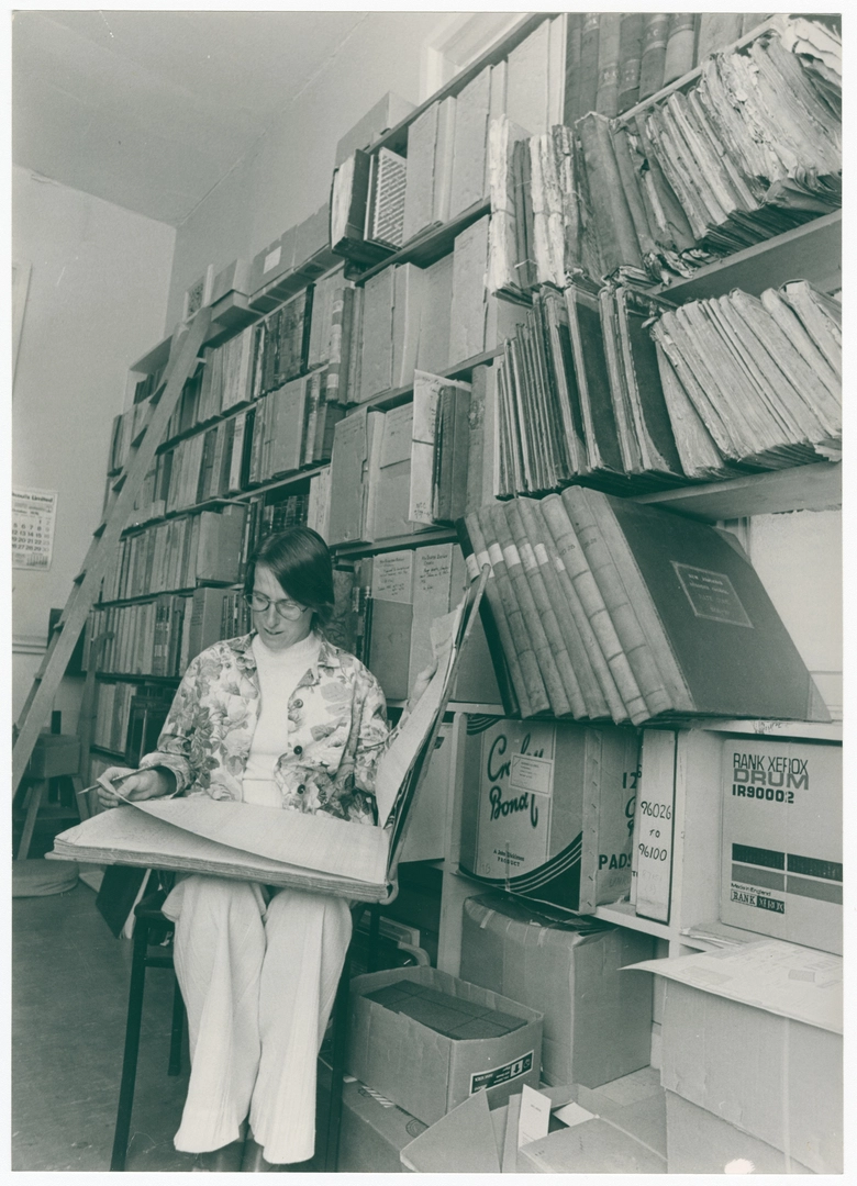 Canterbury Public Library archive room