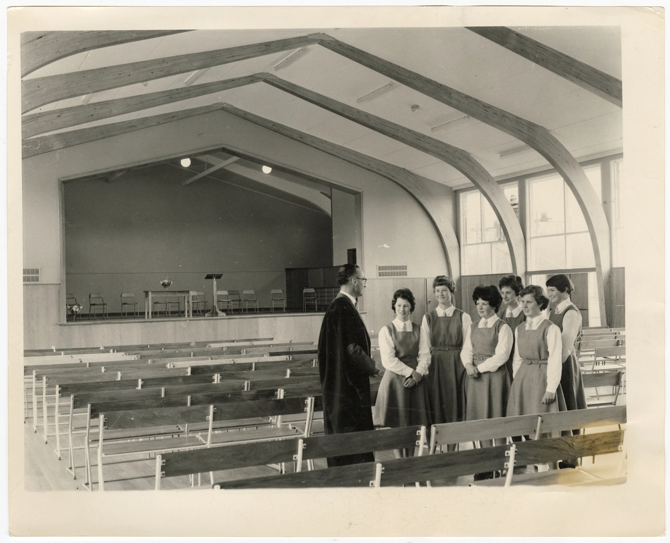 Hillmorton High School assembly hall