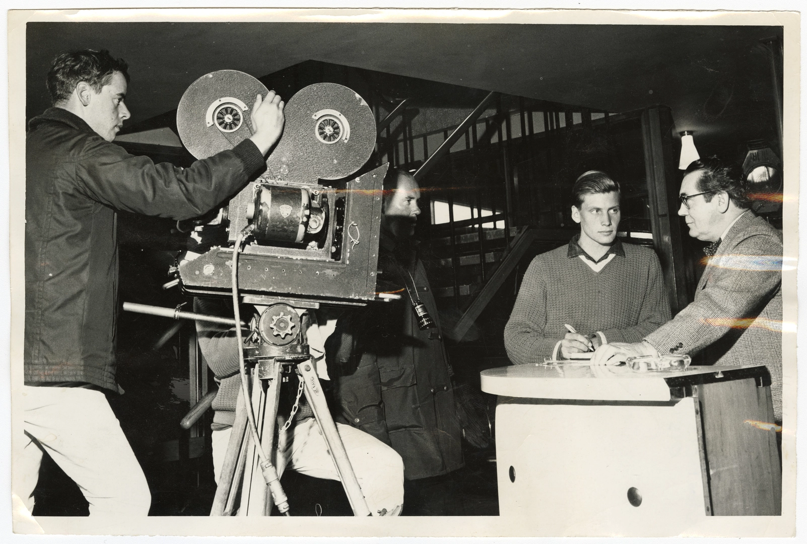 "Filming "Runaway" at Shirley Lodge"