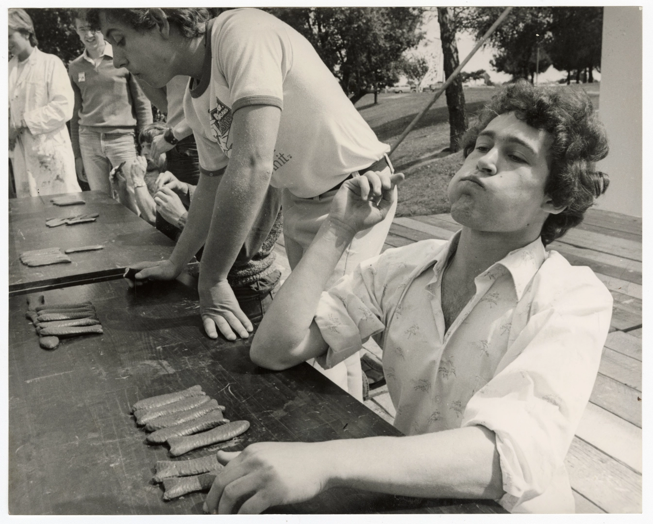 Chocolate fish competition at Canterbury University