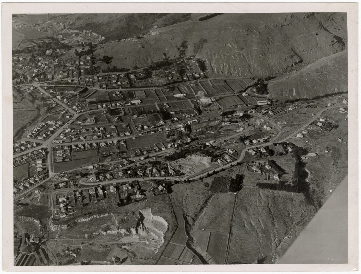 Aerial view of Hillsborough