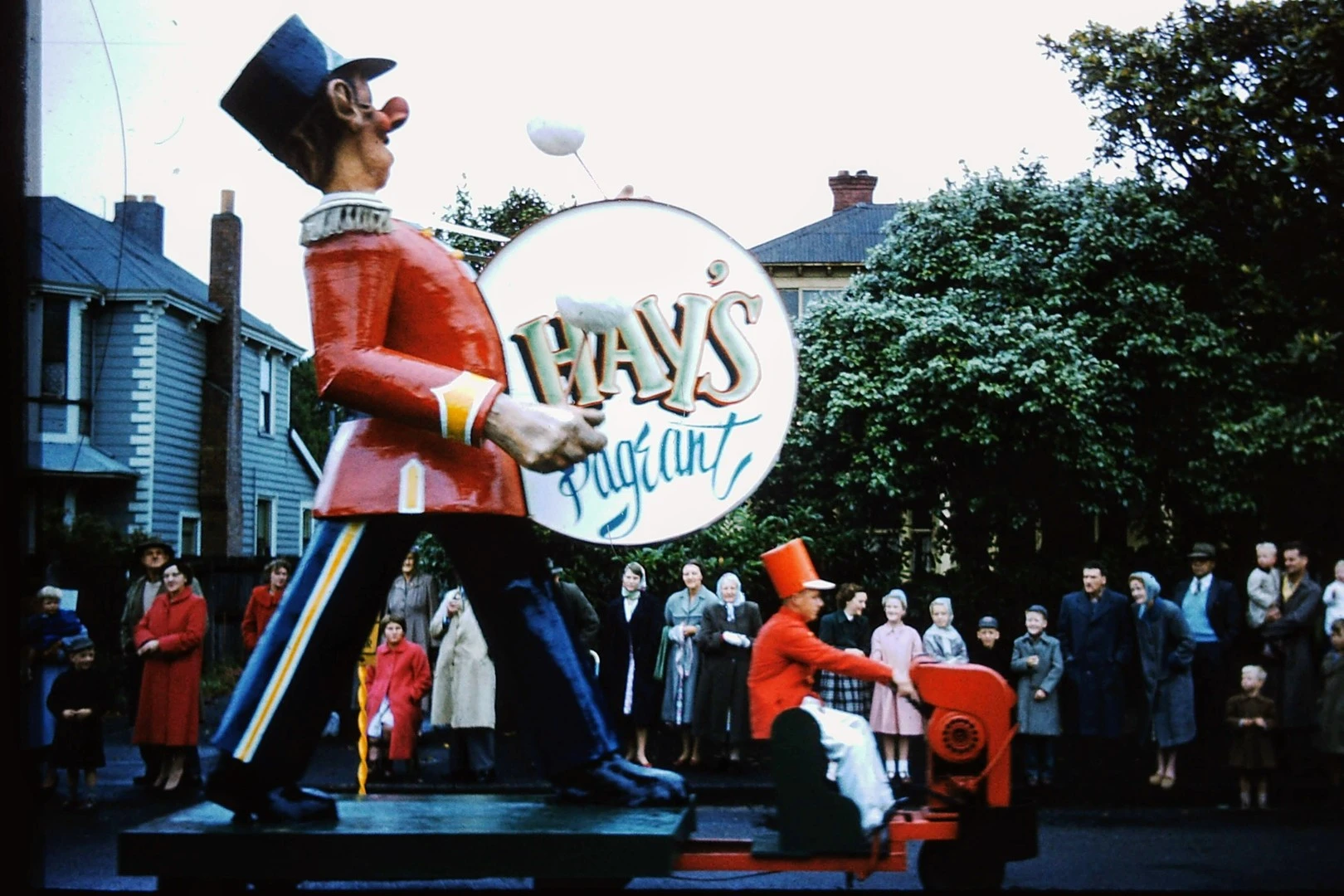 Hay's Christmas Parade float