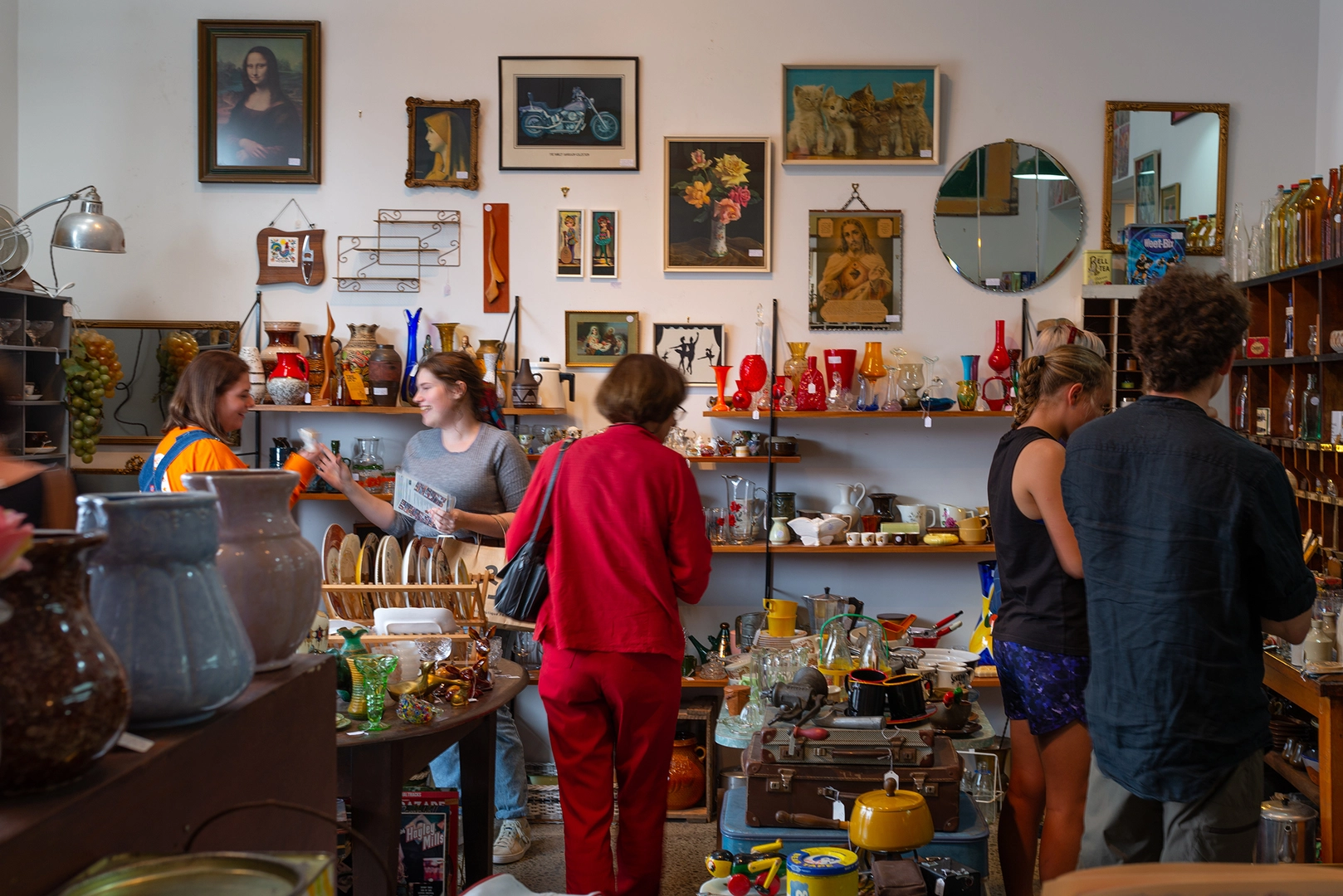 Antiques shop, the Tannery