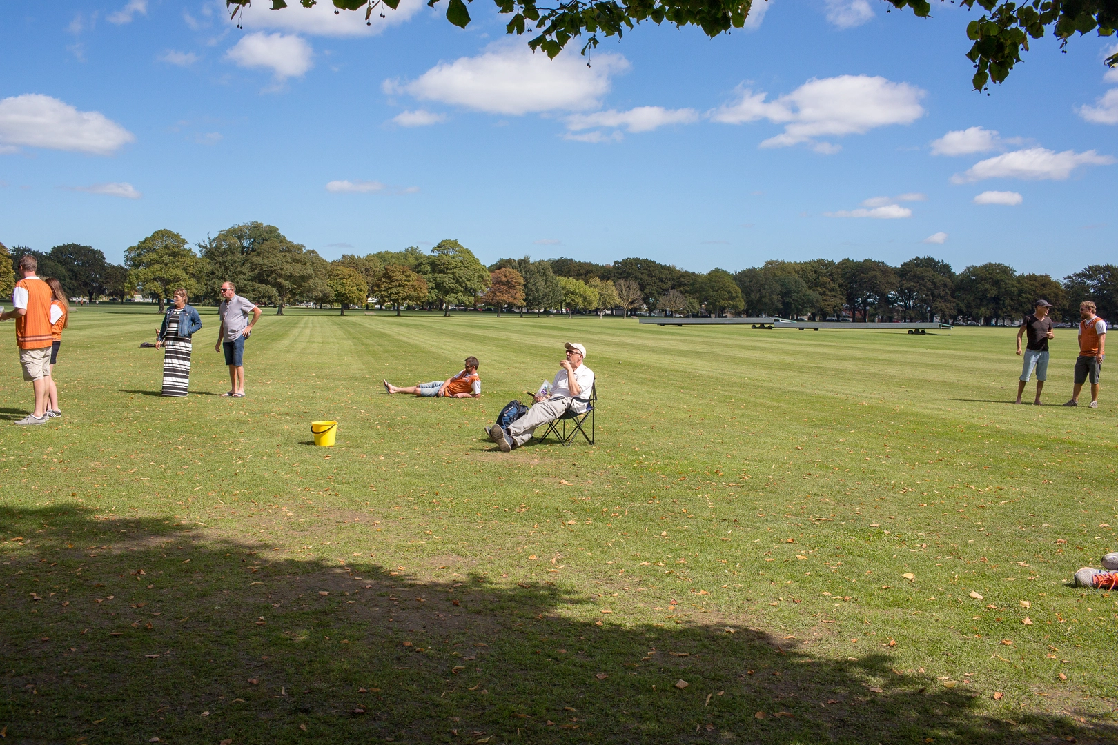 Outside the Blackcaps vs England cricket game, Hagley Oval