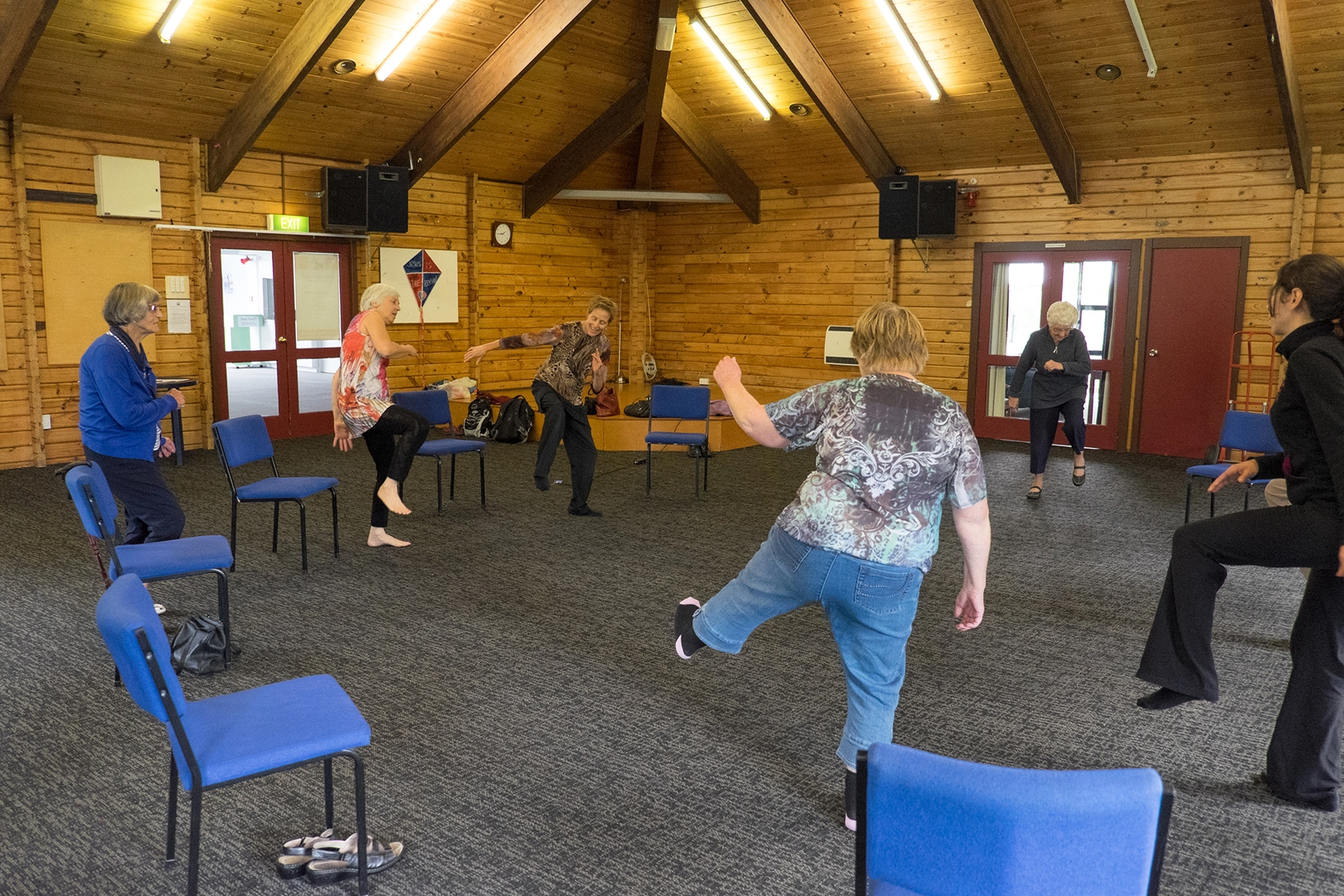 Monday movers class at Halswell South West Baptist Church