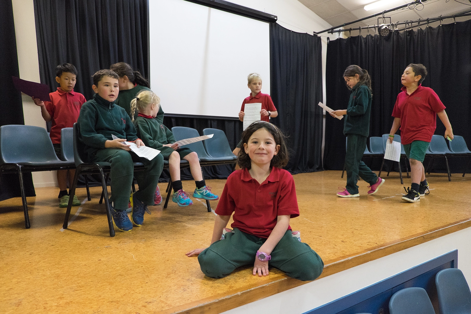 Students at Oaklands Primary School