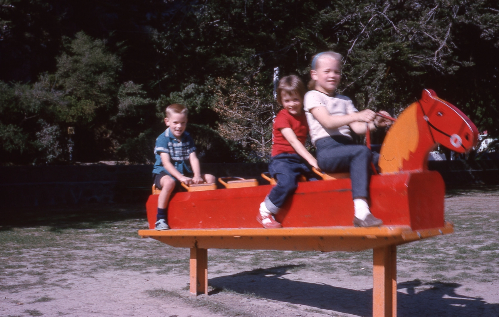 Rocking Horse in Scarborough Park, Sumner