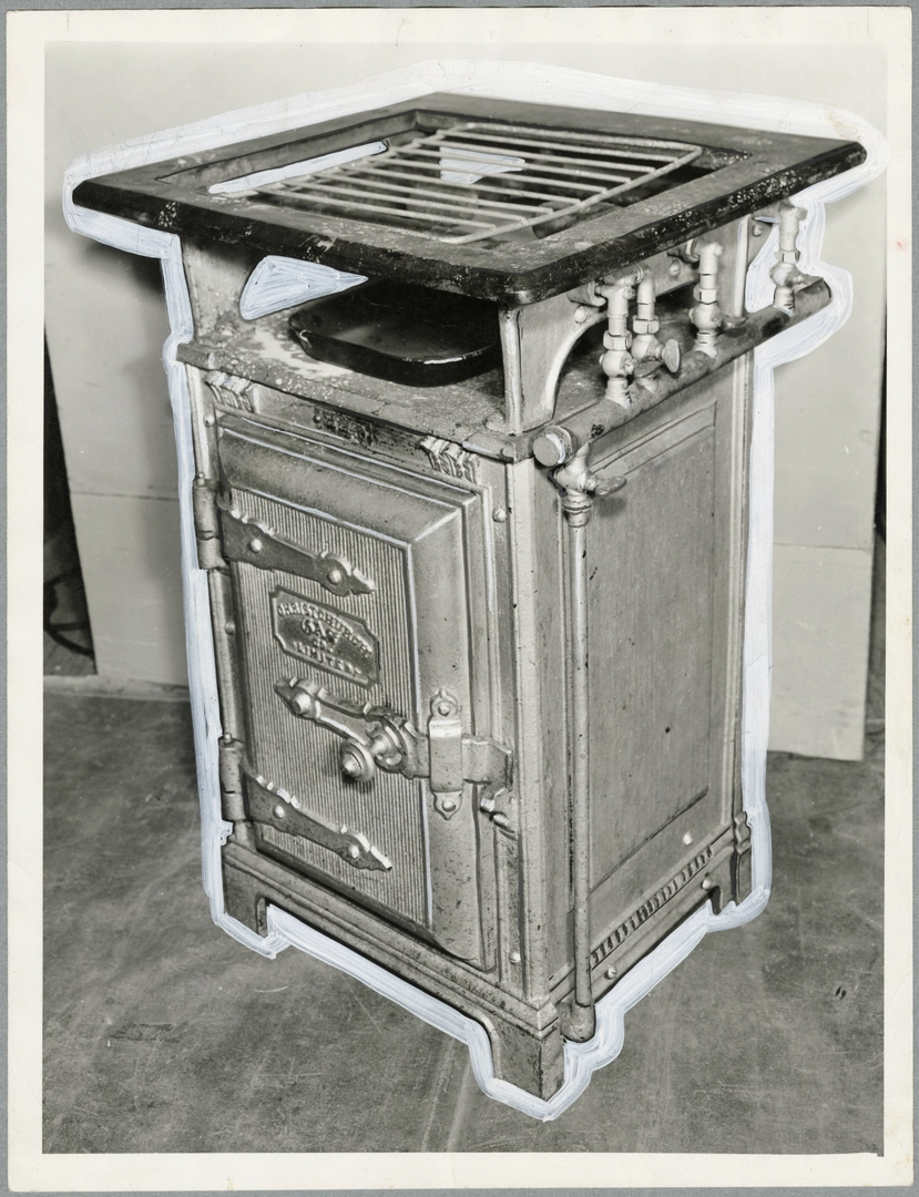 Early Christchurch Gas Company stove